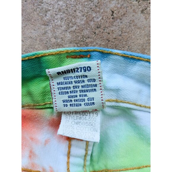 rare🔥 True Religion flare "Cocktail Butterfly" custom - Picture 13 of 13